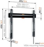 Vogel's COMFORT TVM 3405 | Vaste tv-beugel | 32-77 3